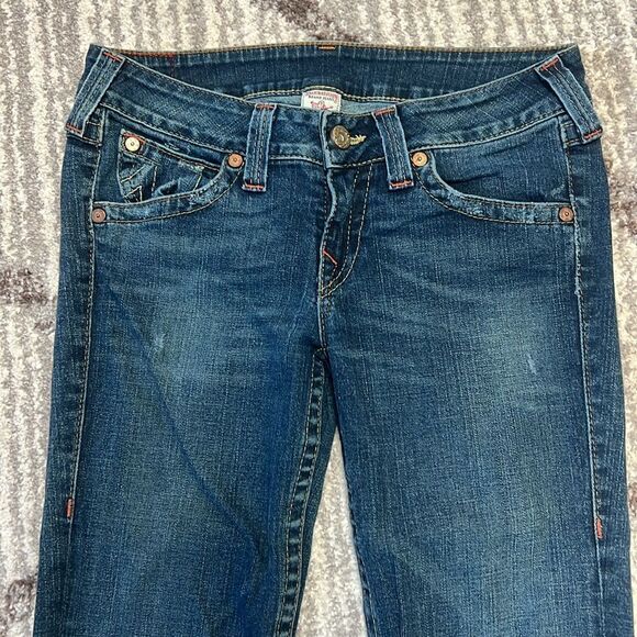True Religion Straight Leg Jeans 32 - Picture 2 of 5